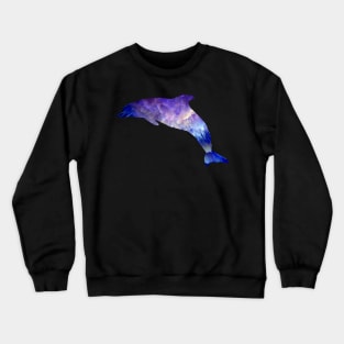 Space Dolphin Crewneck Sweatshirt